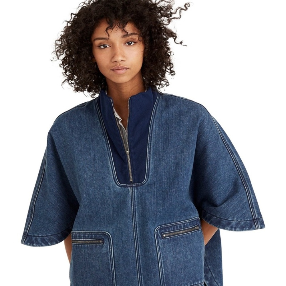 Madewell Denim Poncho